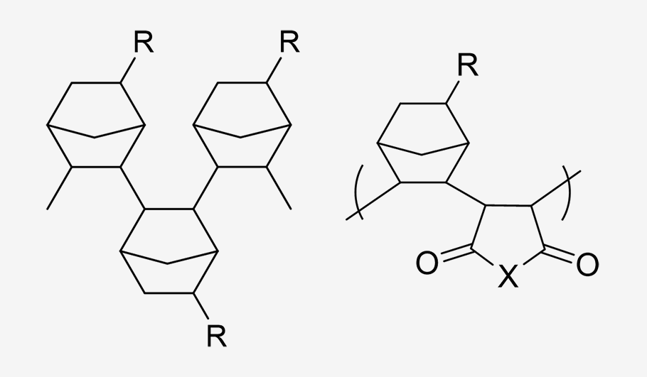 ポジ型感光膜用ポリマー構造図