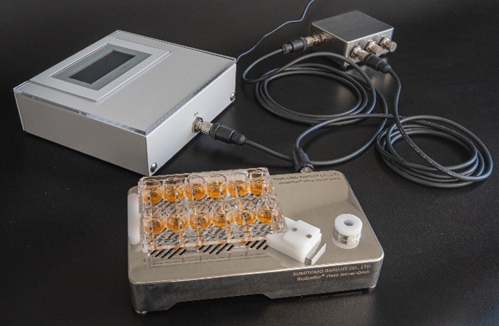 オンチップポンプ型多臓器MPSデバイス BioStellar® Plate