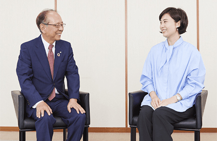 特別インタビュー写真