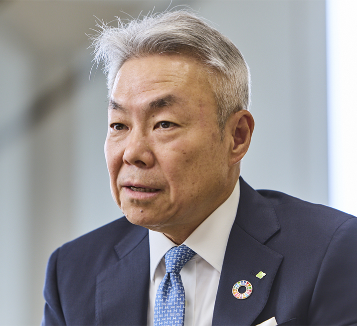 代表取締役社長 社長執行役員 鍜治屋 伸一