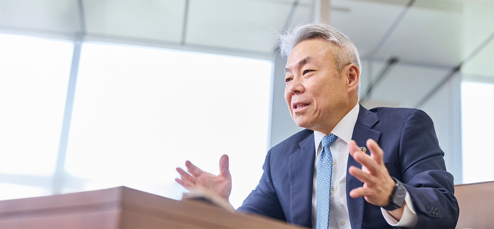 代表取締役社長 社長執行役員 鍜治屋 伸一