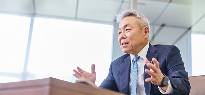 代表取締役社長 社長執行役員 鍜治屋 伸一