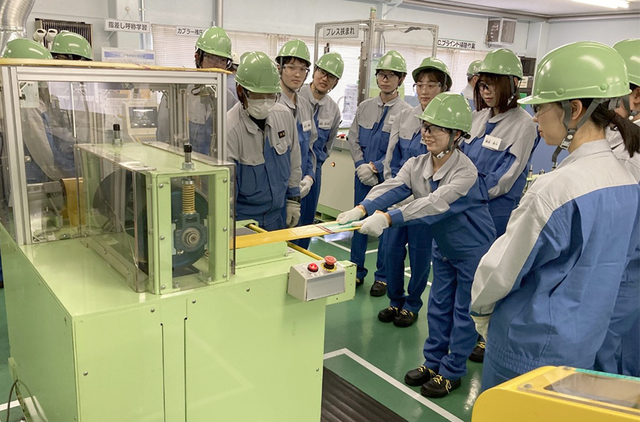 新入社員教育の様子