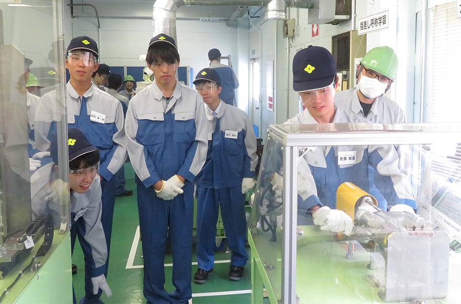 新入社員教育の様子
