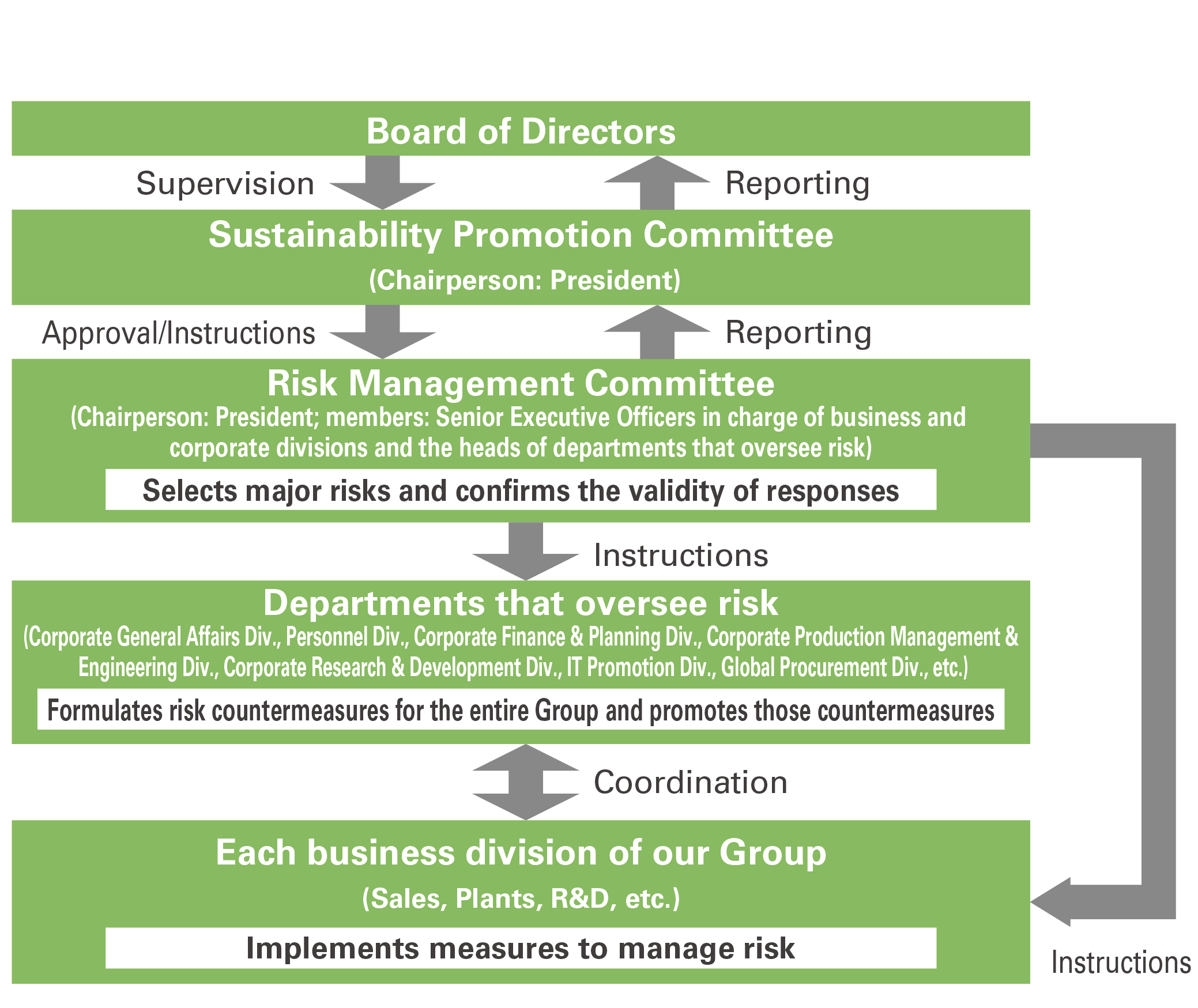 Risk Management Structure