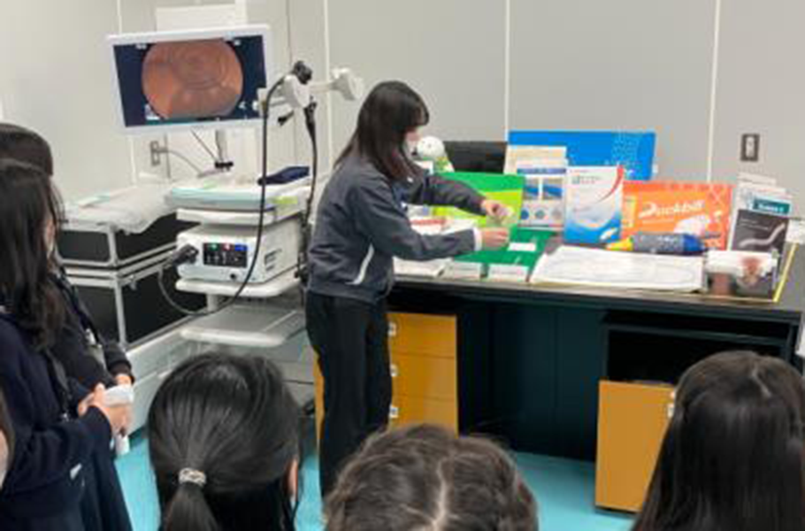 Welcoming high schools in Oita Prefecture to company tours as a school trip