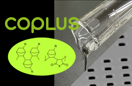 Non-thermal curing Photopolymerizable new COP (Low Temperature Processable)