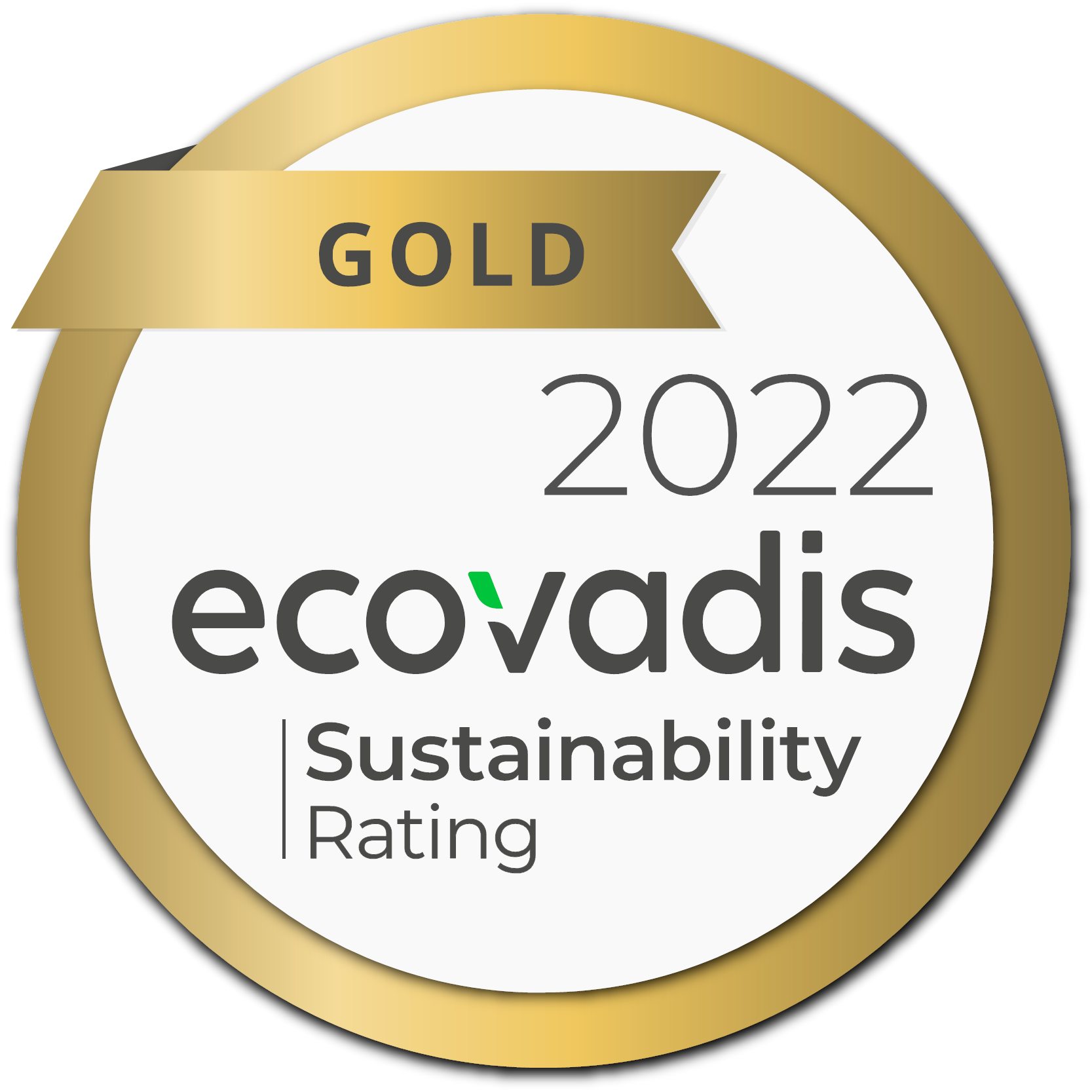 ecovadis Gold medal 2022