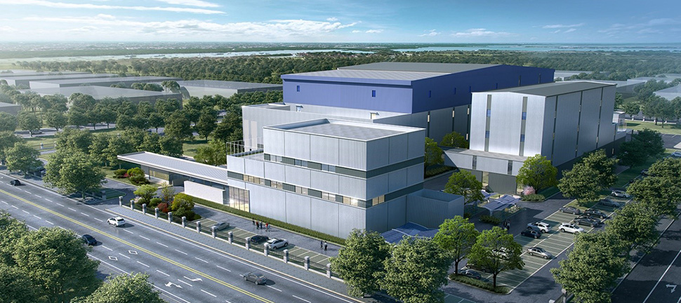 Appearance of the new plant of Sumitomo Bakelite (Suzhou) Co., Ltd.