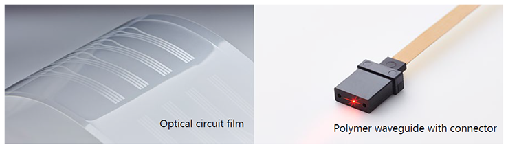 Figure 2:Our company’s polymer waveguides