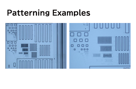 Patterning examples
