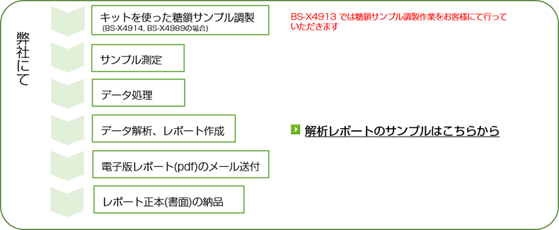 ご依頼方法～解析の流れ（弊社にて）