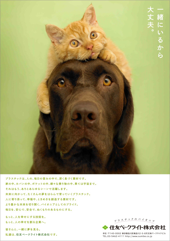 一緒にいるから大丈夫。